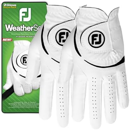 FootJoy WeatherSof 2-Pack (B0CCK9CRGX)