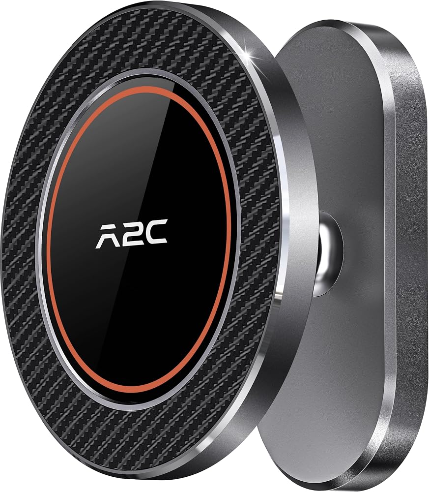 A2C Alloy Magnetic Golf Cart Phone Holder, Unique Golf Accessories for Men | Golf Gifts for Men Dad Father Husband Women Golfers, Golf Accessories Essentials Gadgets Gear Stuff Fits EZGO Club Car Yamaha